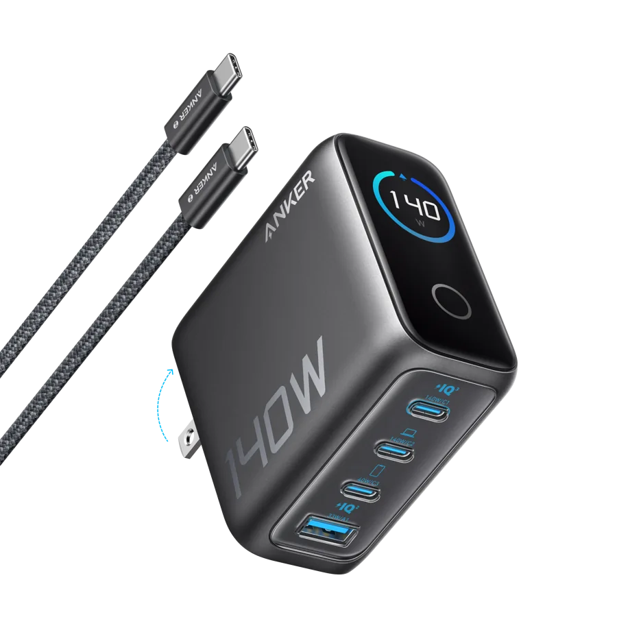 Anker Charger 140W, 4-Port, A2697