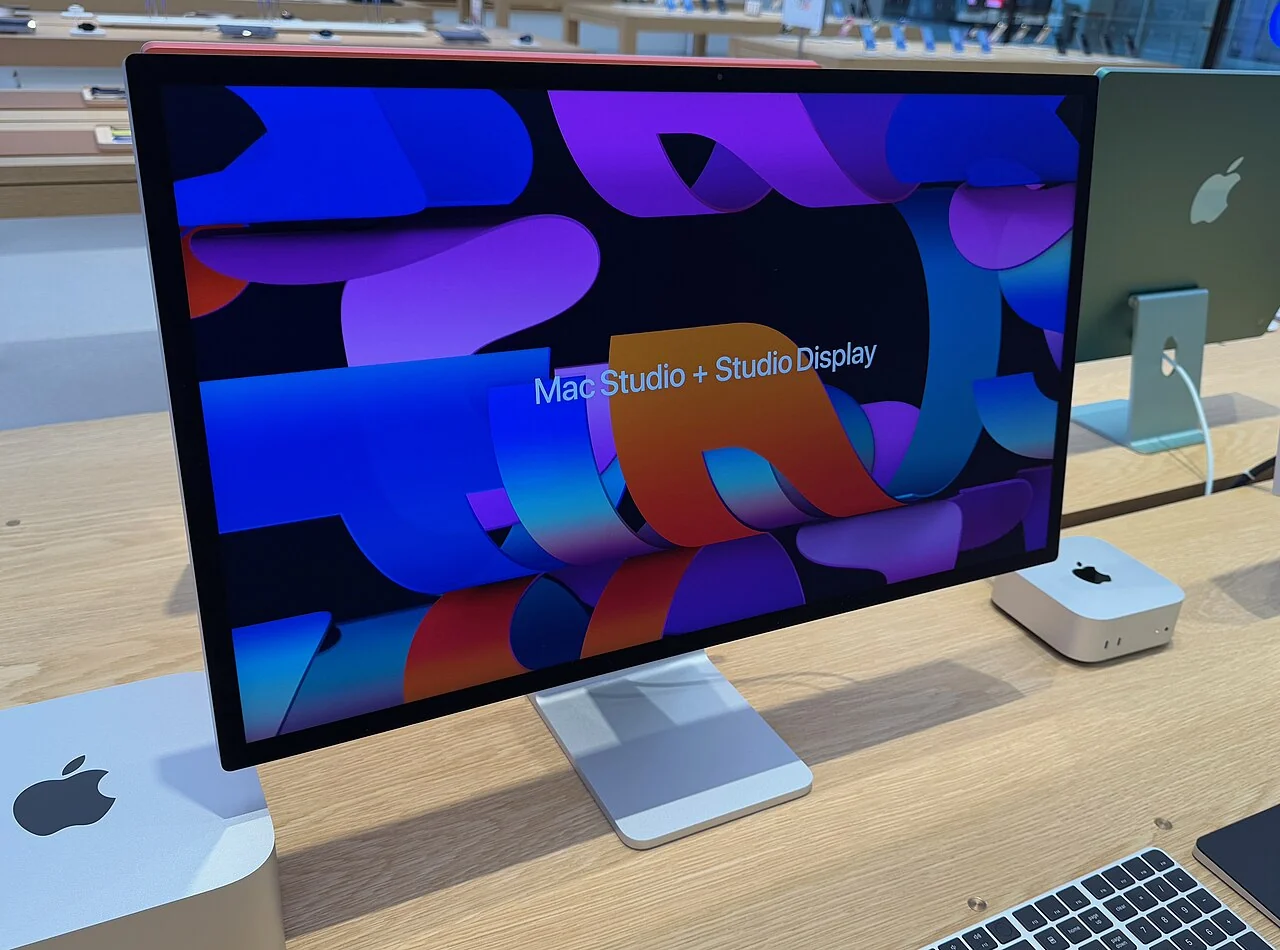 Apple Studio Display (2022 model, photographed 2024)